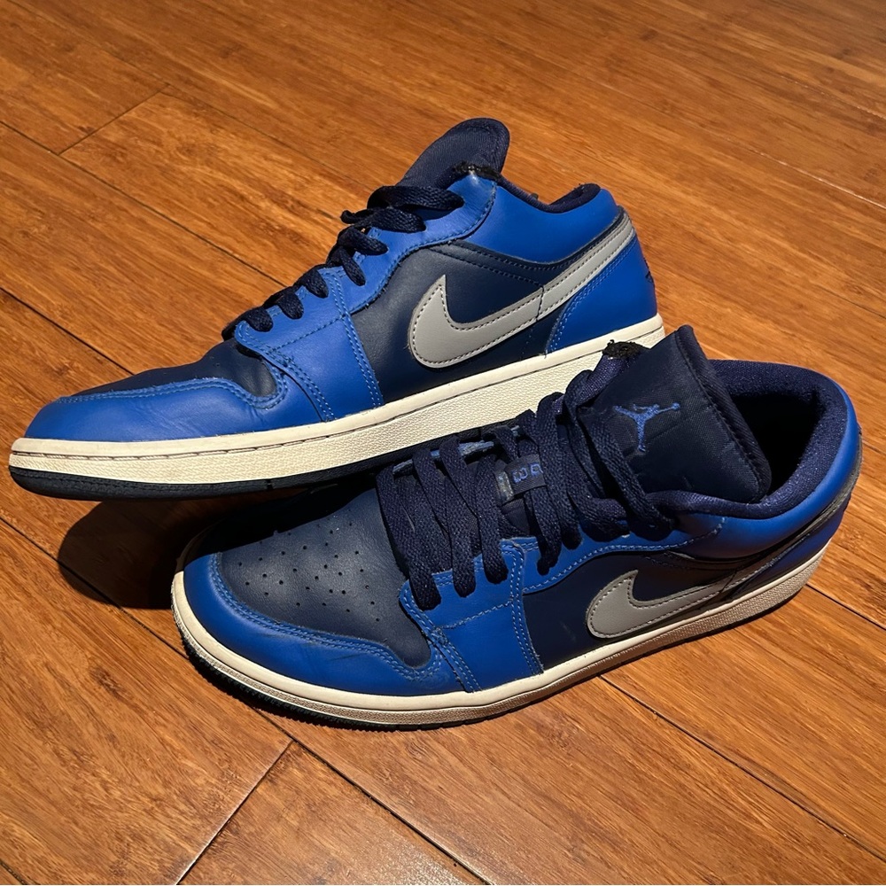 Jordan 1 low blue game royal